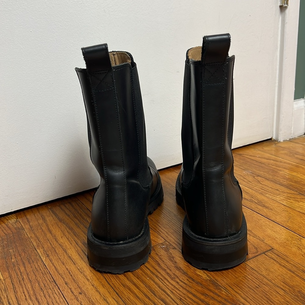 & Other Stories Chunky Chelsea Leather Boots - Size 39 / US 8.5 - Picture 8 of 9